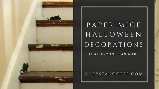 Paper Mice Halloween Decorations That Anyone Can Make